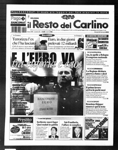 Il Resto del Carlino : giornale dell'Emilia